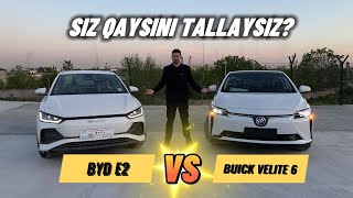 BYD E2 VS Buick velite 6 Fashion Plus 2024