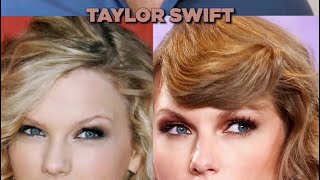 Taylor Swift vorher/nachher