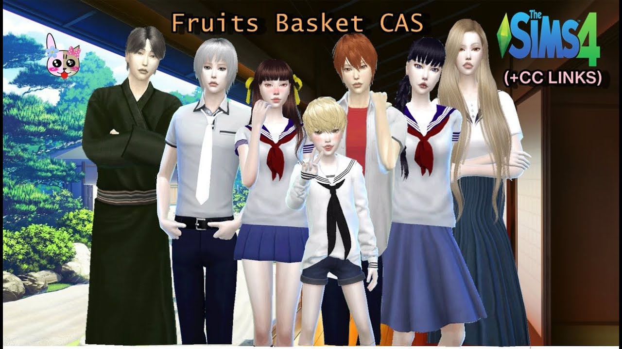THE SIMS 4 CASFruits Basket (+CC links) YouTube
