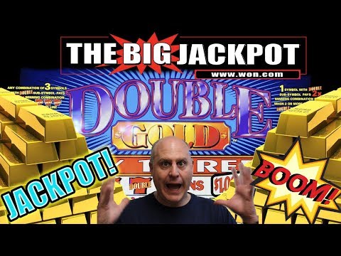 $30 / SPIN 💰JACKPOT HANDPAY on DOUBLE GOLD!!