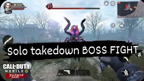 Easiest way to (SOLO) defeat BOSS(Abomination) in Zombie: HARD-CORE || Call of duty: Mobile ❤️