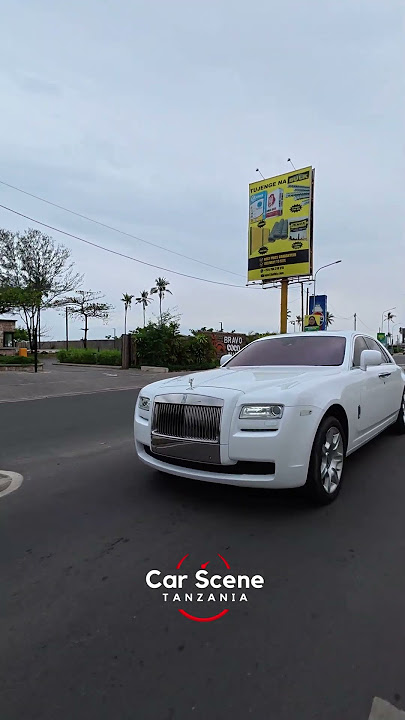 Spotted Rayvanny in His Rolls Royce Ghost in Dar es Salaam 🚘✨ (What He Saw vs. My Camera)