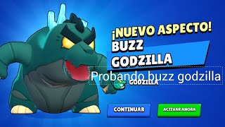 probando la nueva skin de buzz godzilla🦖