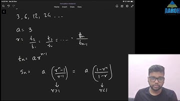 Exercise 6(B) of Sequence and Series from Study Material | CA Foundation Mathematics Lectures