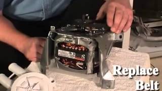 How to Replace Topload Washer Motor 38034P, 38035P, 38036P