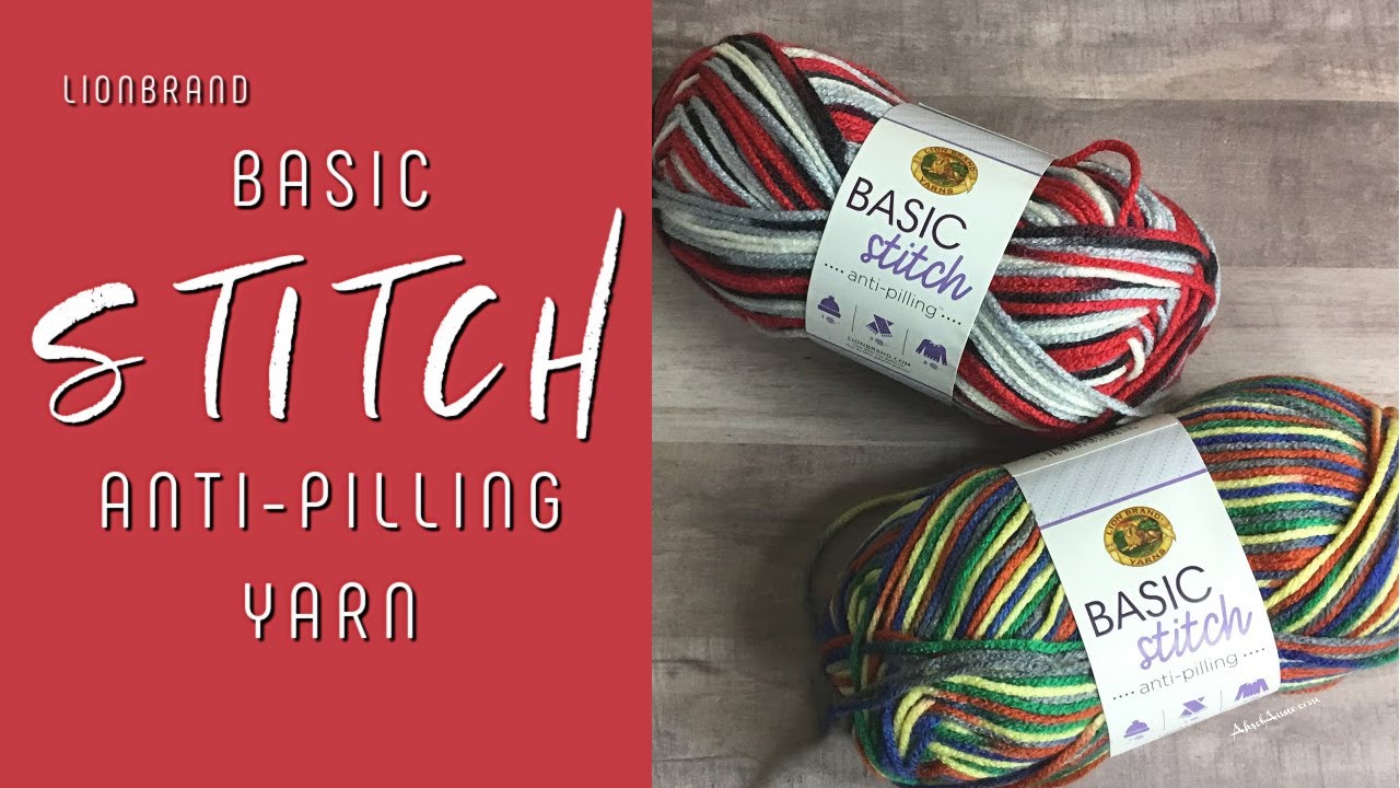 Lion Brand Basic Stitch Anti Pilling Yarn - White