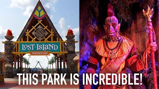 Visiting the Amazing Lost Island! Our First Time at Iowa's Insane New Theme Park | July 2023 Vlog