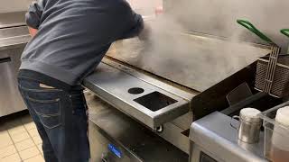 How to Clean a FlatTop Grill