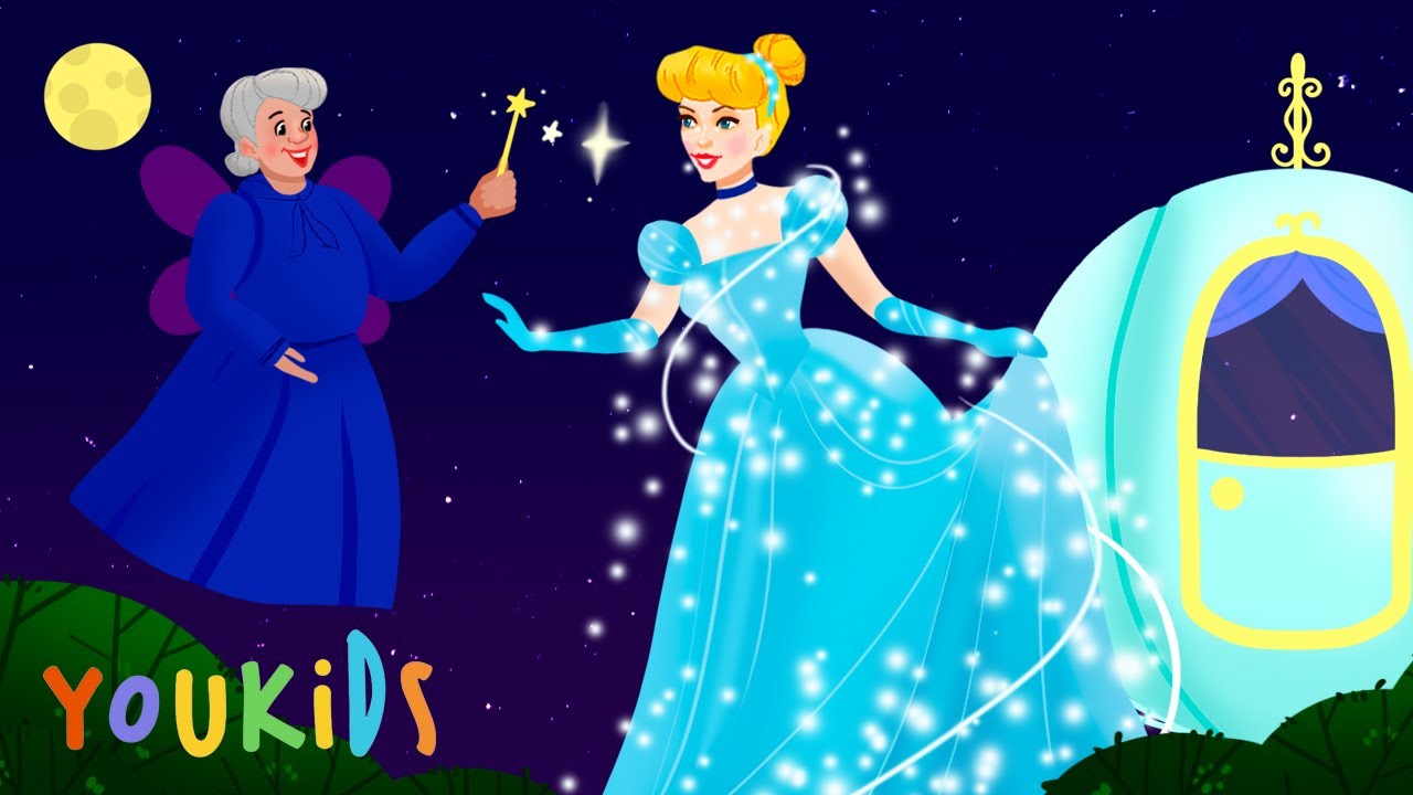 Cinderella  Bedtime Fairytale of Princess Cinderella & Glass