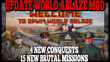 UPDATE WORLD ABLAZE MOD