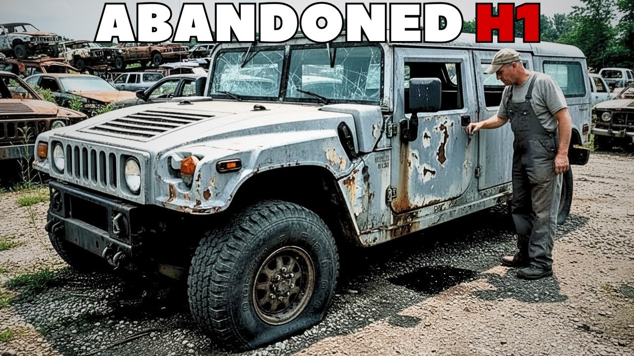 Rust Hummer ASMR Restoration: Abandoned 1996 Hummer H1 Slantback Full Rebuild ...
