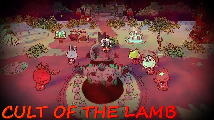 Cult of the Lamb Gameplay 💩 Xbox Series X - Dungeons + sim 