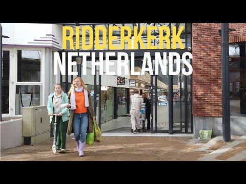 🇳🇱Walking in Ridderkerk, Netherlands | Virtual Walking Tour