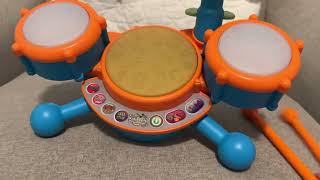 VTech Kid’s Drum Set (Toy Review)