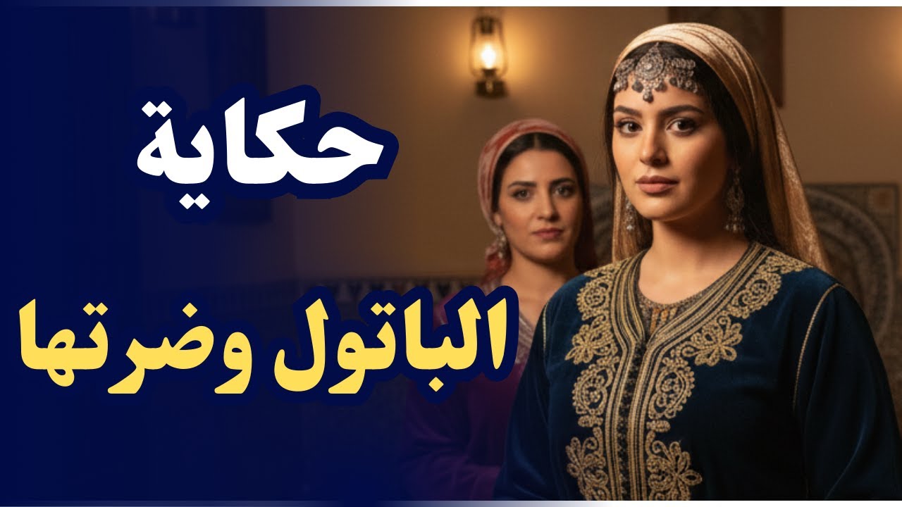 حكاية الباتول وضرتها 🧕💔 واحدة من أروع الحكايات الشعبية المغربية القديمة||قصص قبل النوم 🌙🕯️