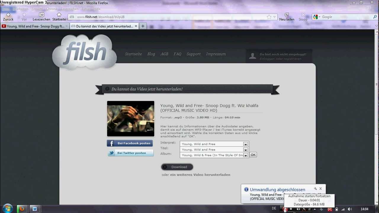 Tutorial zu Filsh.net - YouTube