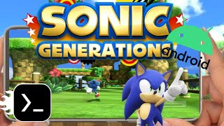 Sonic Generation PARA ANDROID!!!!!! COMO CONFIGURARLO (MOBOX)