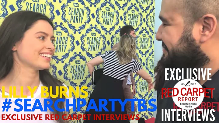 Lilly Burns interviewed at the TBS's Search Party ...