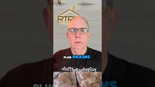 What’s your part in proper water management? With #RolfTheRoofingGuy #roof #roofing #realestate