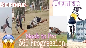 Learn Back Full Progress By Turning a 360 Into a Backflip Spin || Bboy Max