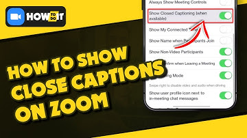 How to turn on Show closed when captioning available on zoom 2024 | Skill Wave
