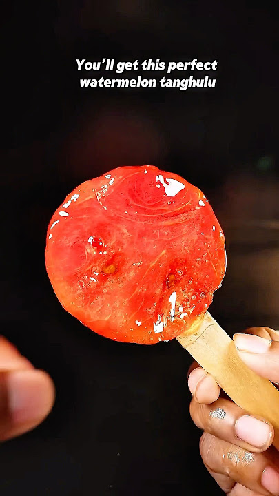Wa-ermellon tanghulu from @greatindianasmr #shorts