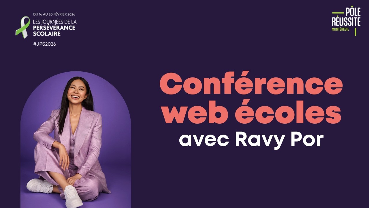 Conférence web écoles avec Ravy Por