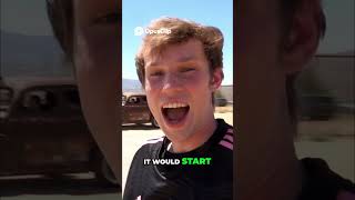 Exploding $250 Million Cars From $1 Rust Bucket to Flying Tesla! #viral #mrbeast #ytshorts #funny