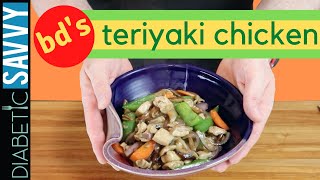 BD MONGOLIAN TERIYAKI CHICKEN MADE DIABETIC FRIENDLY! by Diabetic Savvy with Davis Knight 475 views 4 years ago 7 minutes, 31 seconds