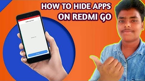 How to hide apps on redmi go | tamil |Adhi tech tube |