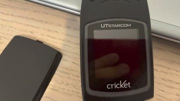 UTStarcom CDM-7025 (Cricket Wireless) - Insert Battery (Power Off)