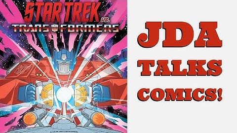 Star Trek Transformers Crossover Graphic Novel Review