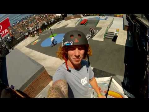 GoPro HD: BMX Street Course Preview with Jeremiah Smith and Chad Kerley - Summer X Games 2012