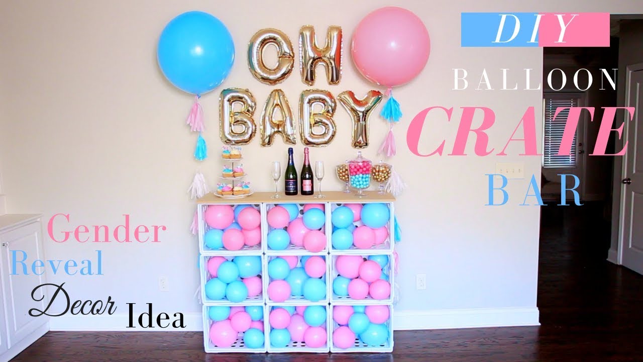  DIY  Party  Decorations  DIY  Gender  Reveal  Ideas  DIY  