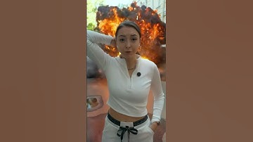 Спецэффекты как в кино с помощью нейросети!