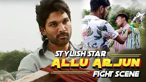 Allu Arjun Fight Scene | Ala Vaikunthapurramaloo | Netflix India | Movie Rells Making