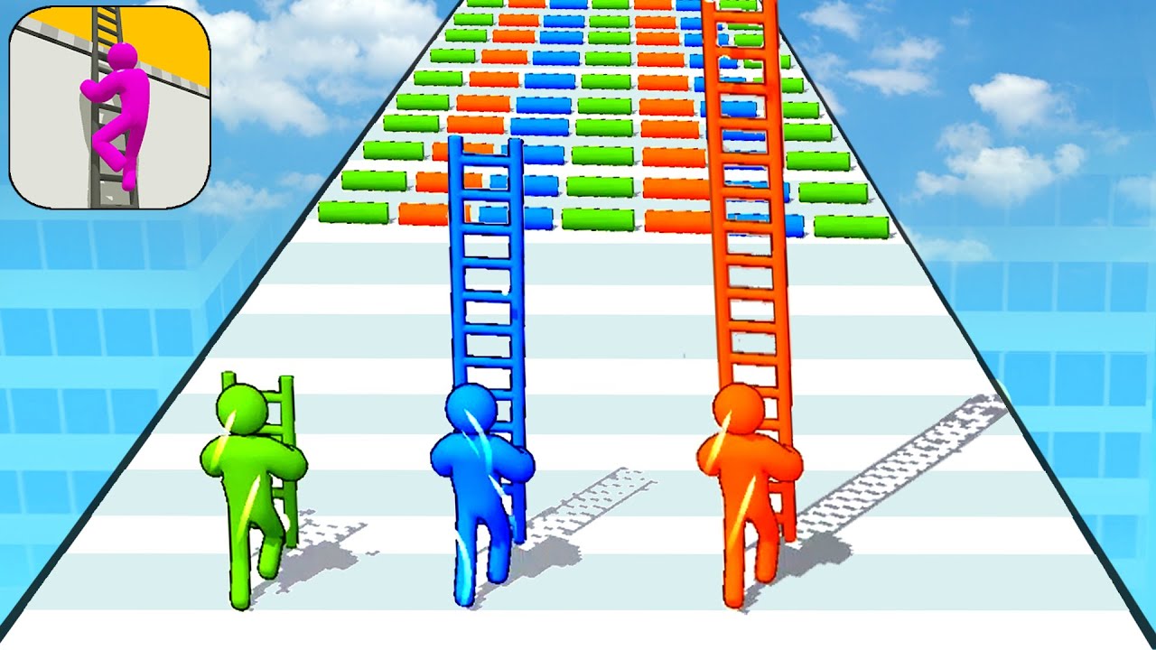 LADDER MASTERS - Max Speed Run Gameplay Walkthrough All Level