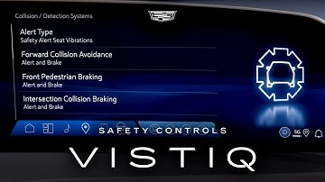 2026 VISTIQ | Safety Controls | Cadillac