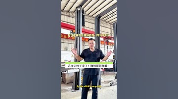 Shocking discovery: Have you ever seen a gantry lift with such a unique structure? #carlift #lift