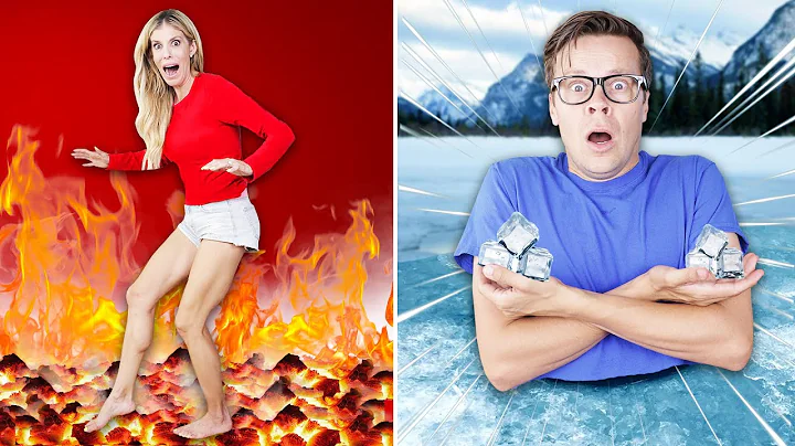 World's Largest Board Game Hot Vs Cold Challenge -...