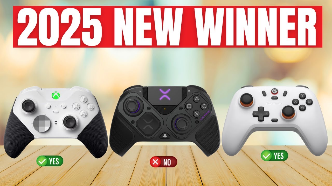 BEST PC Gaming Controllers in 2025 [Watch Before You Buy] - YouTube