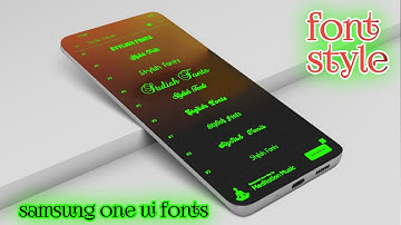 Samsung one ui new ttf font apply mated