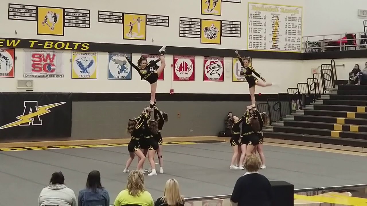 Reed Custer High School Cheerleaders - YouTube
