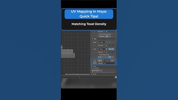 Match Texel Density for UVs in Maya! #3dmodeling #autodeskmaya #gamedev