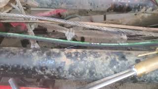snap ring hydraulic seal leaking on dumpster trailer 2005 Nedland EZ roll off