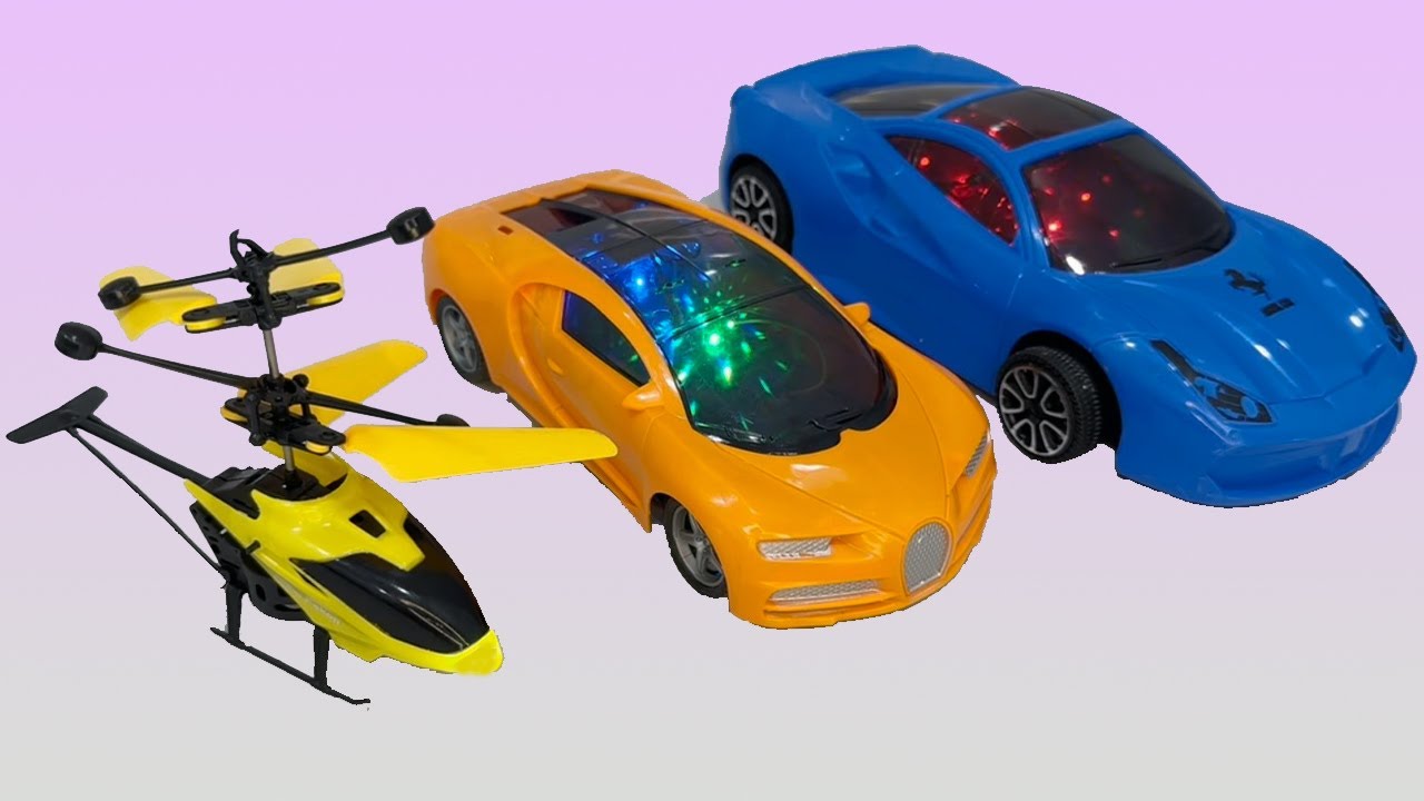 RadioControl RC Car & RadioControl RC Helicopter 4 Function Remote