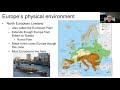Exploring Europe's Diverse Physical Landscapes and Climate Patterns