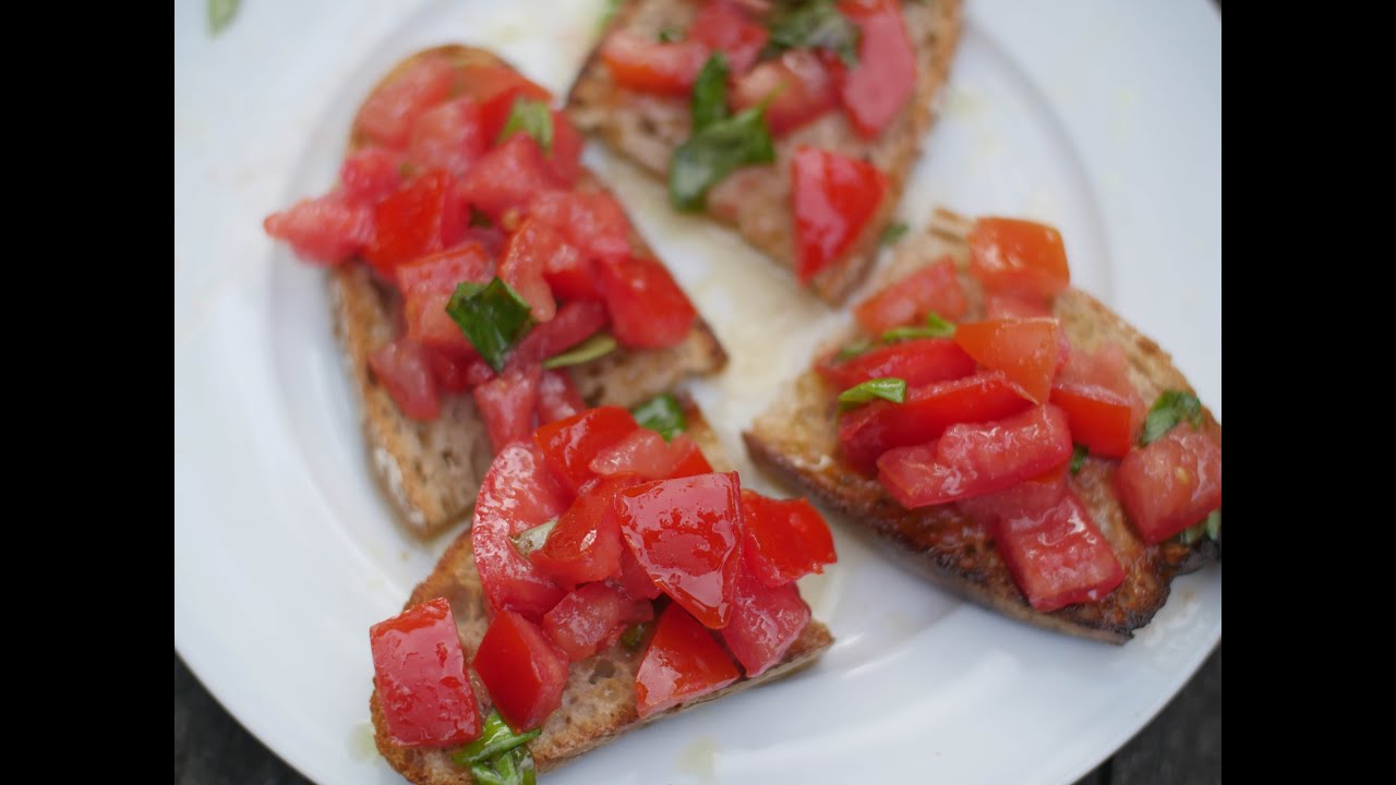 How to Make Bruschetta - YouTube