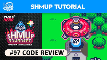 Making an Advanced Shmup #97 - Code Review - Pico-8 Hero