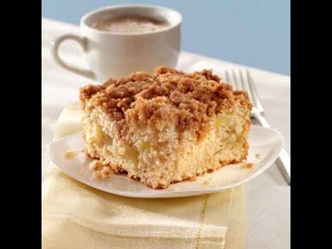 Apple Coffee Cake Tutorial